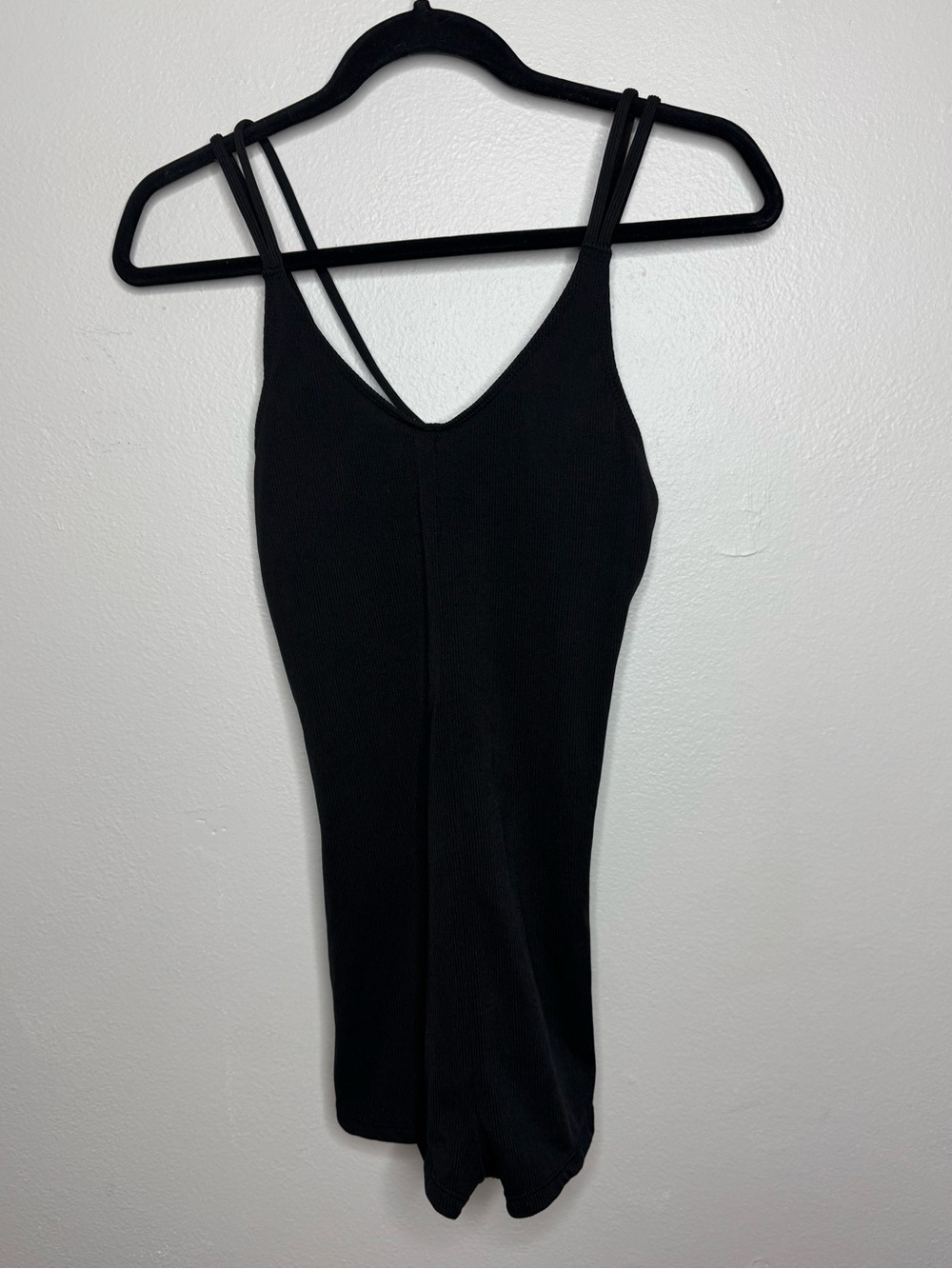 Cider Swimsuit Romper Black Ribbed Y2K Summer Beach
